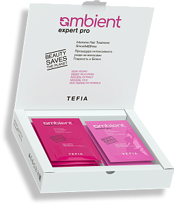 TEFIA | Процедура интенсивного ухода за волосами Гладкость и Блеск в категории — Expert Pro, объем 5х20мл+5х10мл. Intensive Hair Treatment Smooth&Shine.